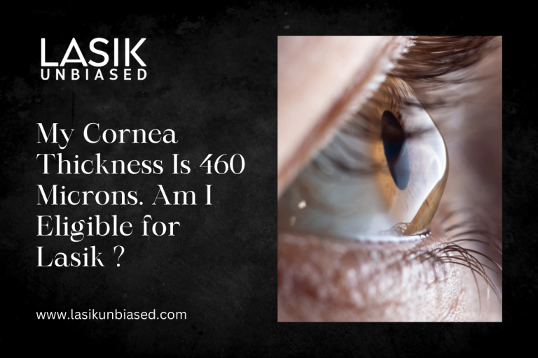 My Cornea Thickness Is 460 Microns. Am I Eligible for Lasik ?