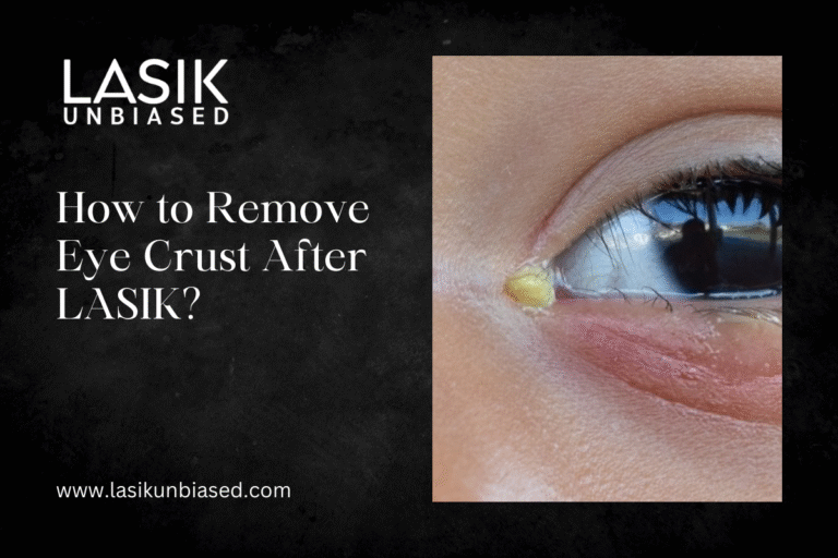 How to Remove Eye Crust After Lasik?