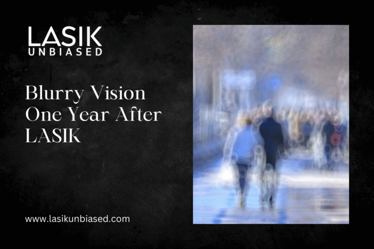 Blurry Vision One Year After LASIK